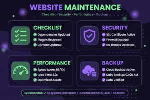 wordpress maintenance checklist